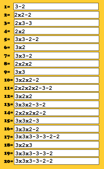 Broken Calculator Answers
