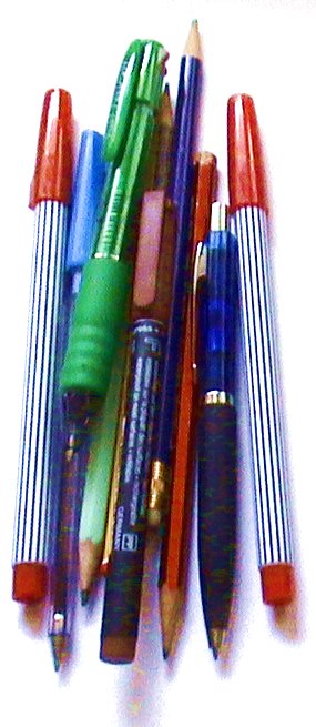 Pens and pencils