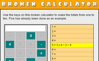 Broken Calculator (3 and 4)
