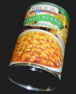 Tin of baked beans