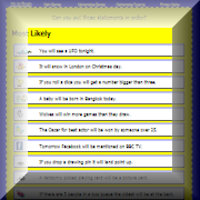 Probability Line