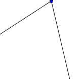 Estimate the size of this angle