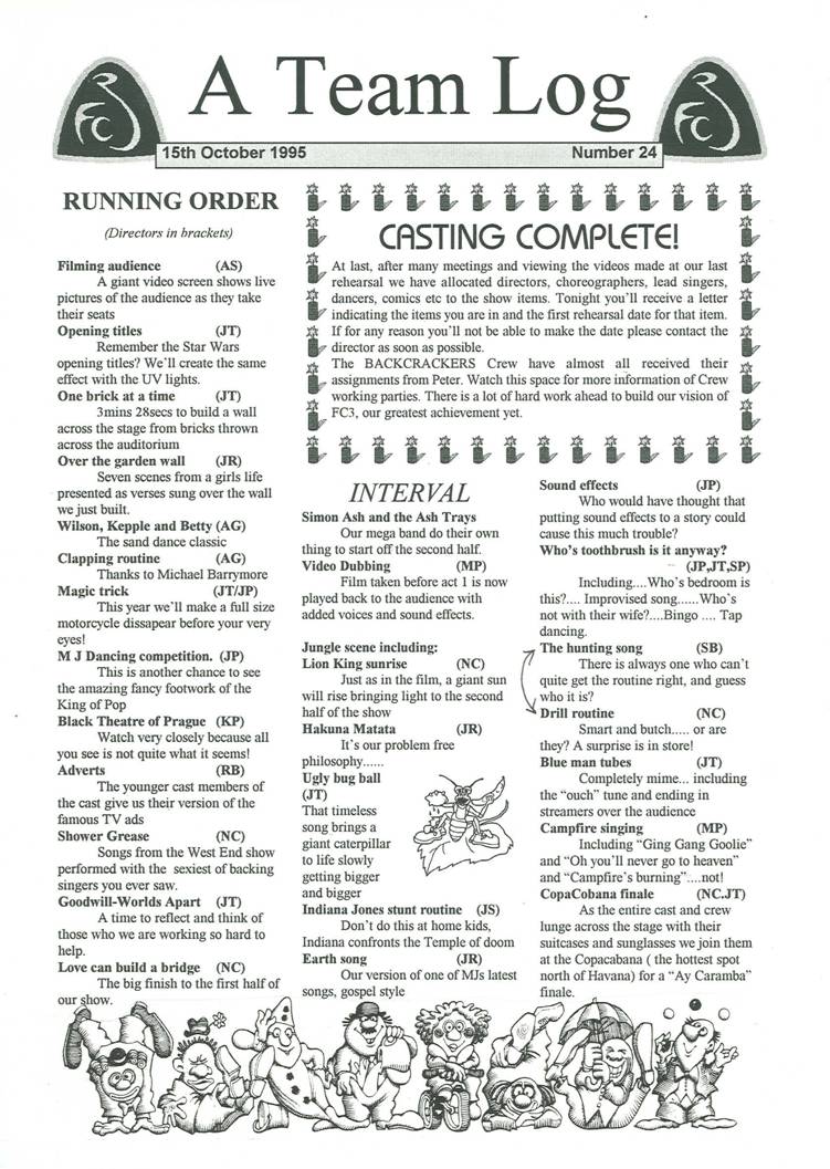 A Team Log