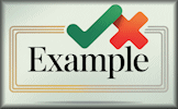 Example or Non-Example?