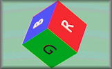 Coloured Cube 3D