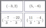 Coordinate Geometry Table