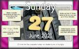 Today's Date