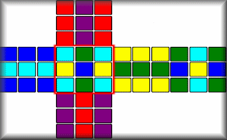 Puzzle Cube Net