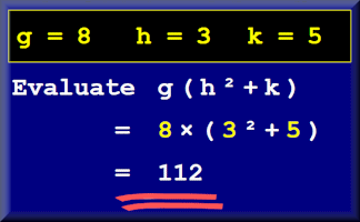 Substitution Examples