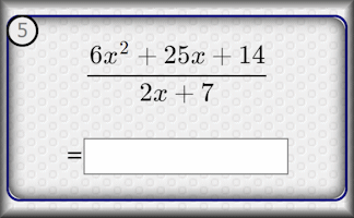 Polynomial Division  Activity