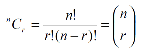 nCr Formula