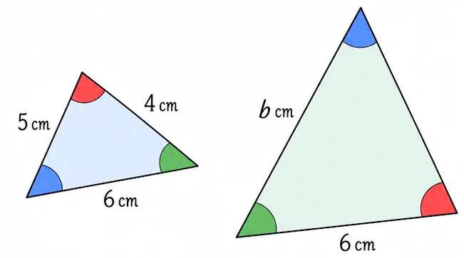 Two triangles
