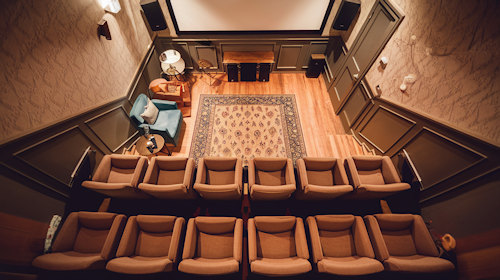 Small private cinema