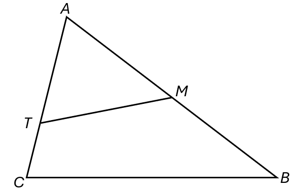 Diagram of a triangle