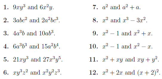 Exercise from old textbook