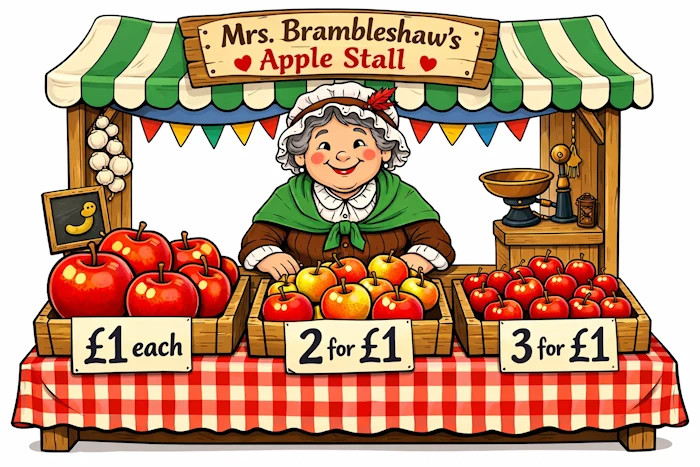 Mrs Brambleshaw's Market Stall