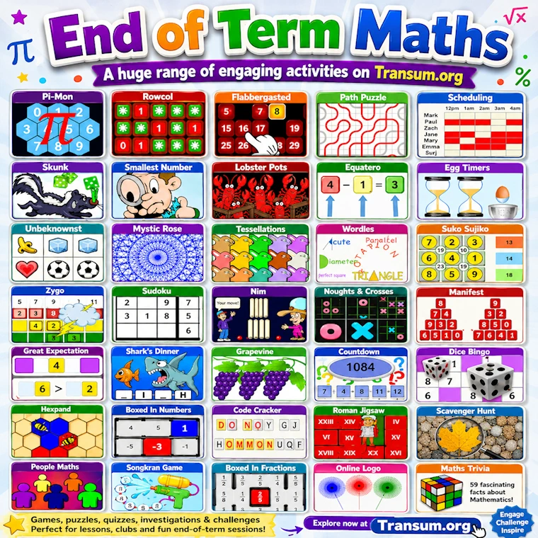 End of Term Maths