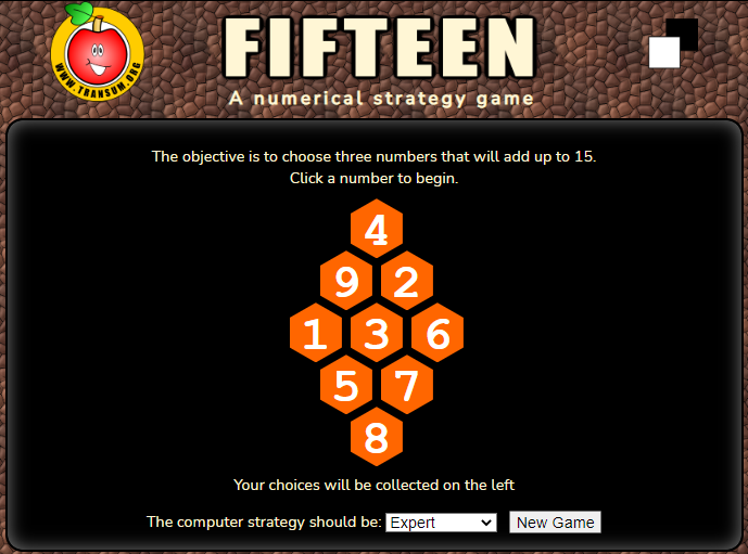 The Fifteen Game