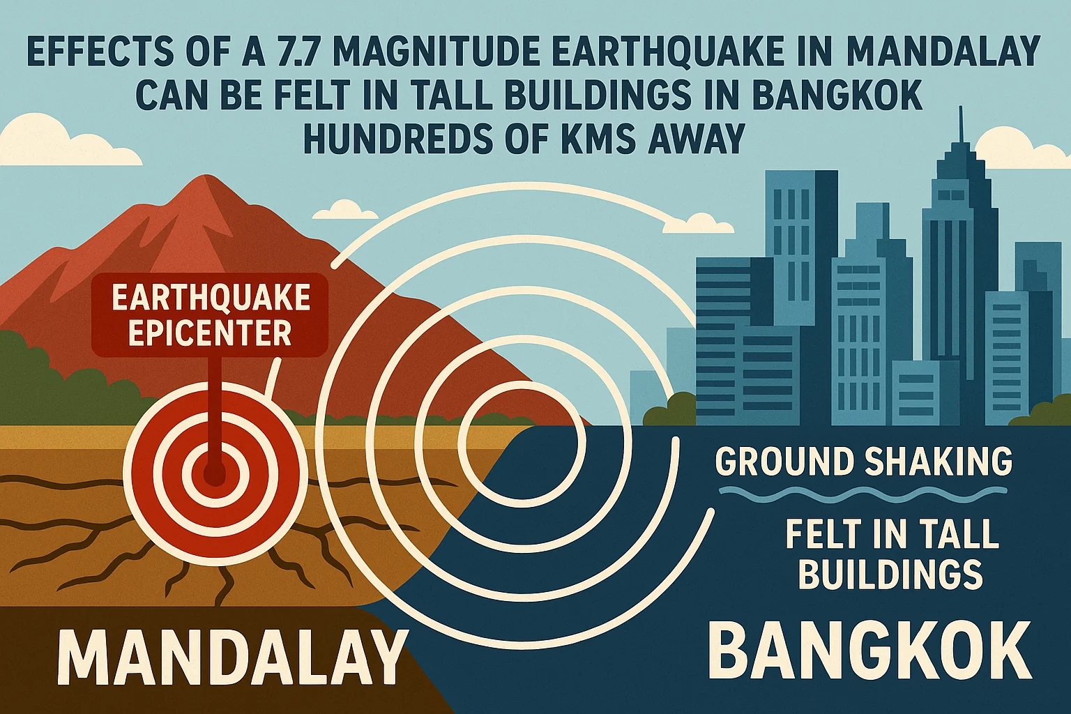 Earthquake infographic