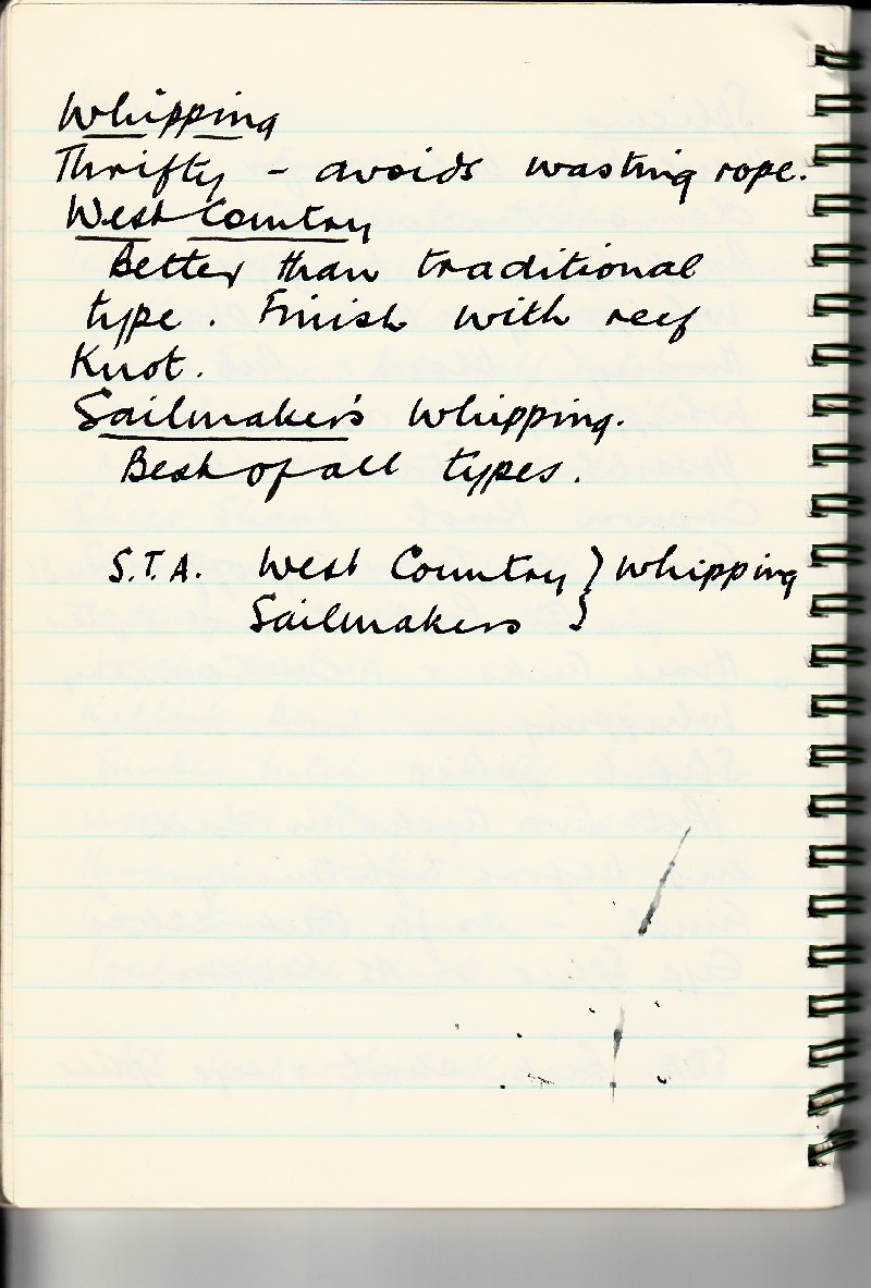 Gilwell Notebook