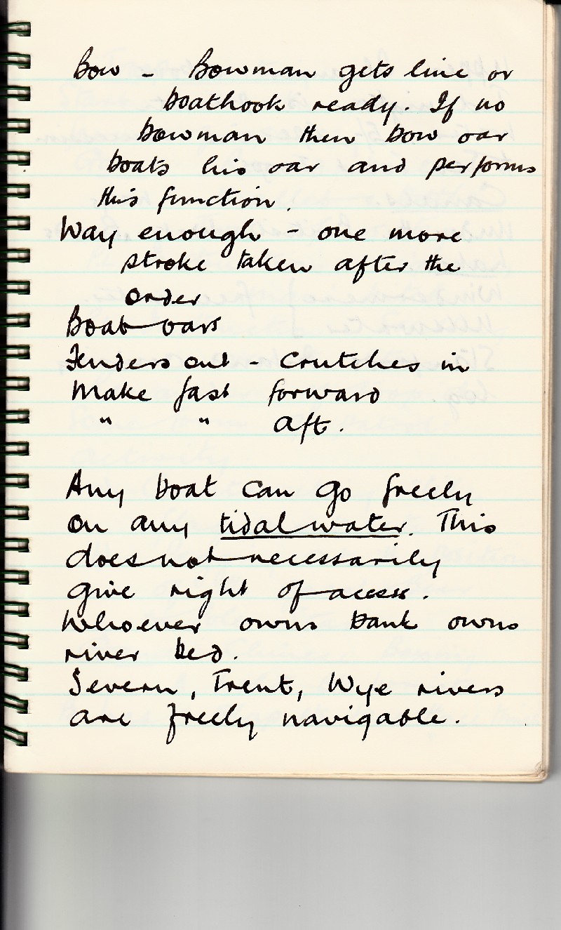 Gilwell Notebook