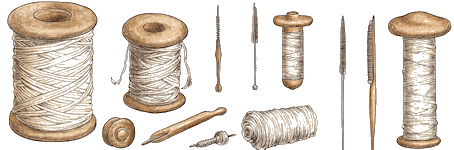 Needles and thread