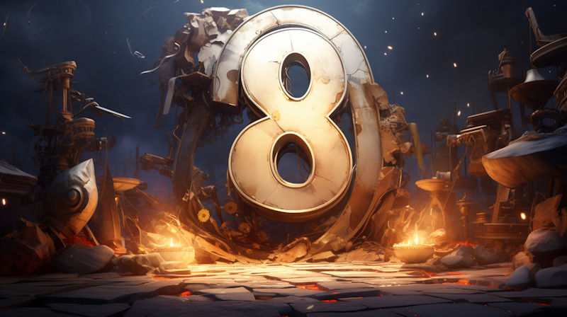The number eight