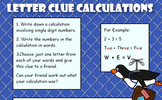 Letter Clue Calculations