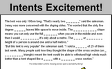 Intents Excitement