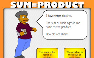 Sum Equals Product