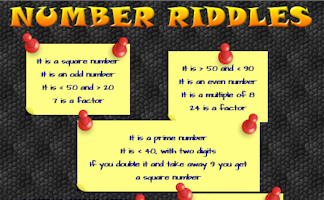 Number Riddles