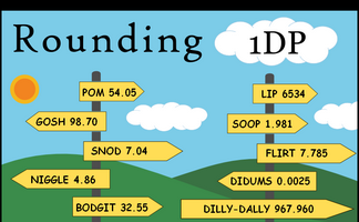 Rounding 1dp