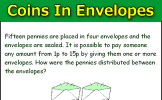 Coins in Envelopes