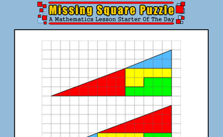 Missing Square Puzzle