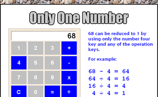 Only One Number