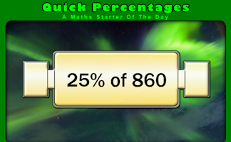 Quick Percentages