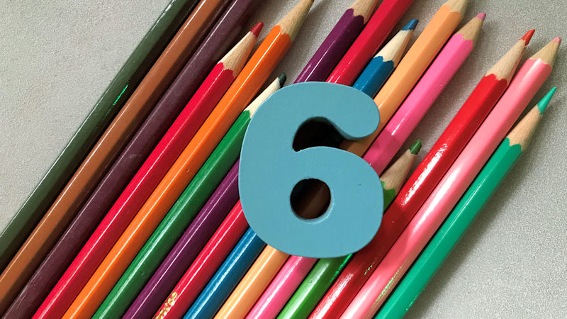 The number six