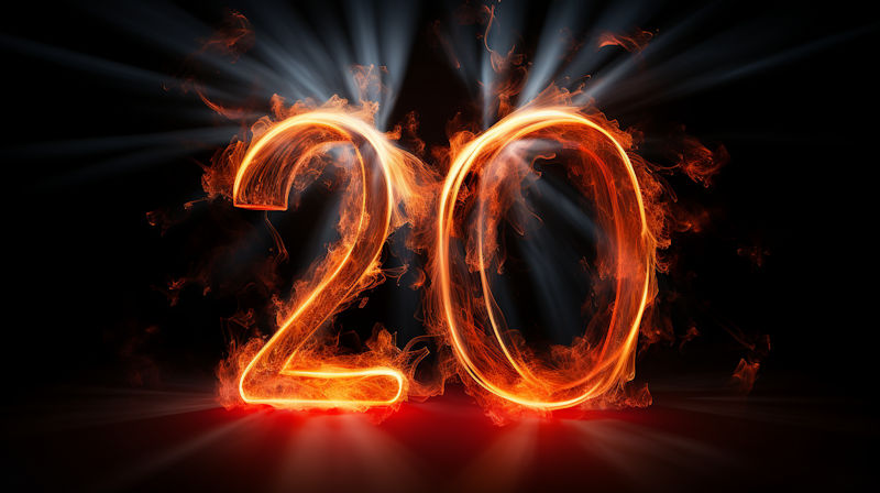 The number twenty