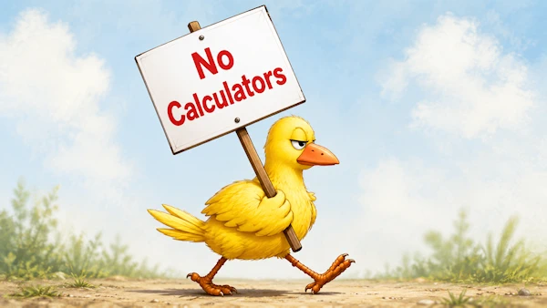 No Calculator Allowed