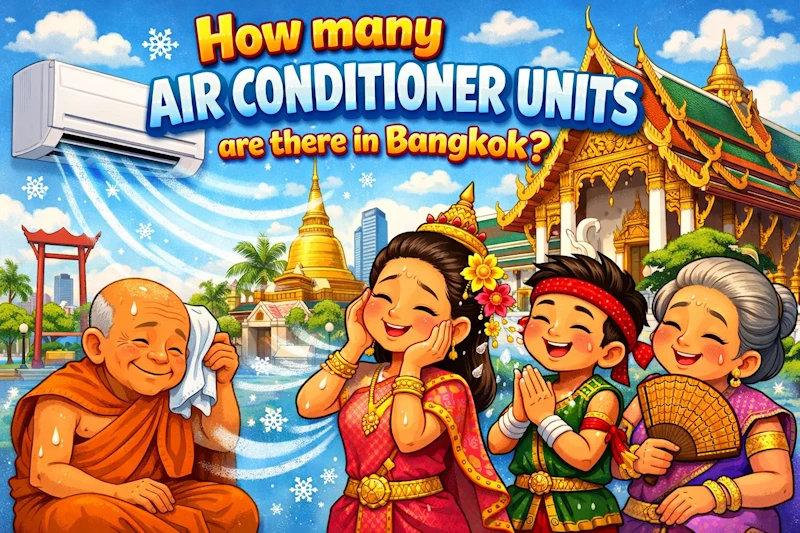 How many AC units in Bangkok