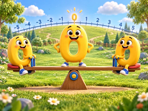 Zero on a seesaw