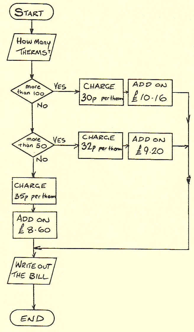 Flow Chart Starter Activity