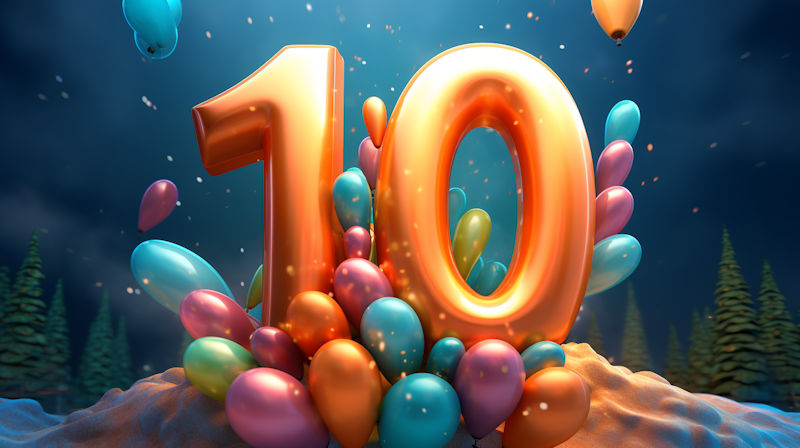 The number ten