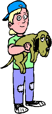 Boy and Dog