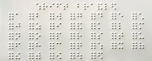 Braille (public domain image)