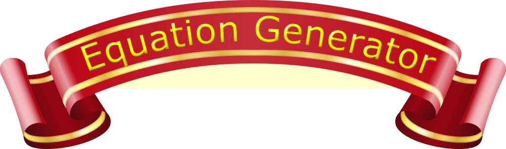 generation radikal gullig eQuation Generator